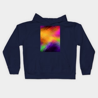 Trippy Psychedelic Fractal Galaxy Abstract Painting Print Pattern Kids Hoodie